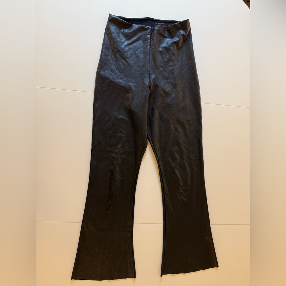 Commando ~ crop flare faux leather